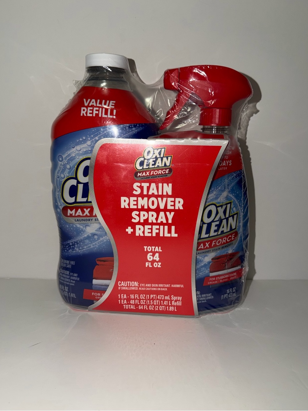 OxiClean MaxForce Spray with Refill, 64 oz.